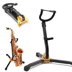33cm Steel Folding Tripod Holder Detachable Saxophones Stand For Sax Tenor /Alto