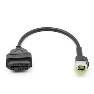 16pin to 4pin OBD Connector Diagnostic Cable Adaptor Motorcycle Accessory For Honda