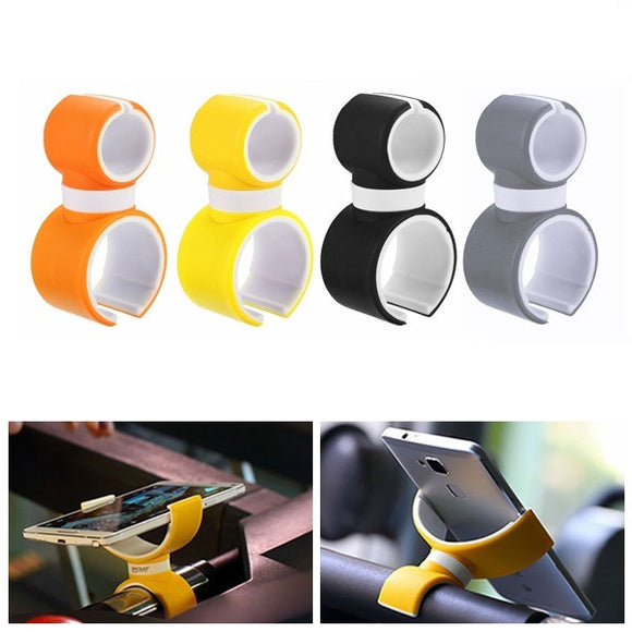 Universal Phone Holder For Car Air Vent Motorcycle Bike Handlebar Mount with 360 Degree Rotatation