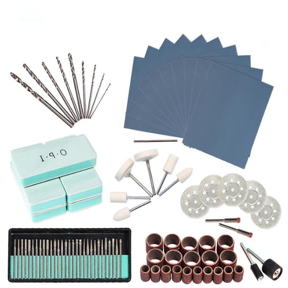 HILDA 90Pcs Rotary Tool Accessories Bit Set Grinding Sanding Polishing Drilling Kit