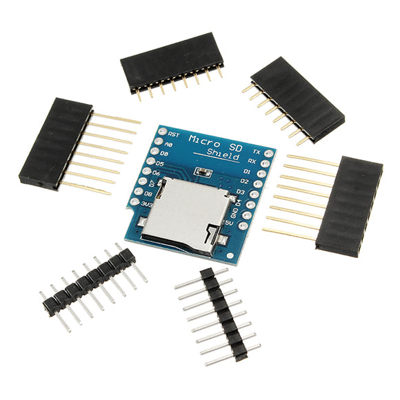 WeMos Micro SD Card Shield For WeMos D1 Mini TF WiFi ESP8266 Compatible SD Wireless Module