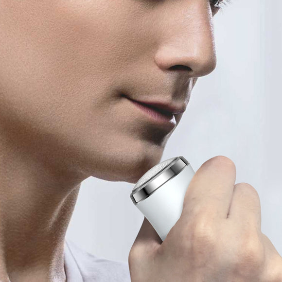 Mini Protable Electric Shaver Men's Razor Waterproof USB Charge Wet & Dry Manual Shaving