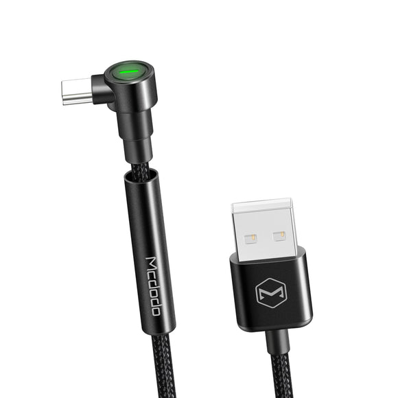 MCDODO Torr Series 2A Type-C Fast Charging Bracket Data Cable With LED Indicator For HUAWEI P30 XIAOMI MI9 Oneplus 7 S10 S10+