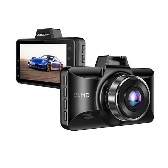 AZDOME M01 Pro 3 Inch FHD 1080P Dash Cam Car DVR IPS Screen Driving Recorder Night Vision Parking Monitor G-Sensor Loop Recording