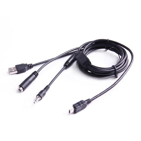Mini USB 3.5mm External Microphone And Charging Cable For GITUP GIT2/GIT2P