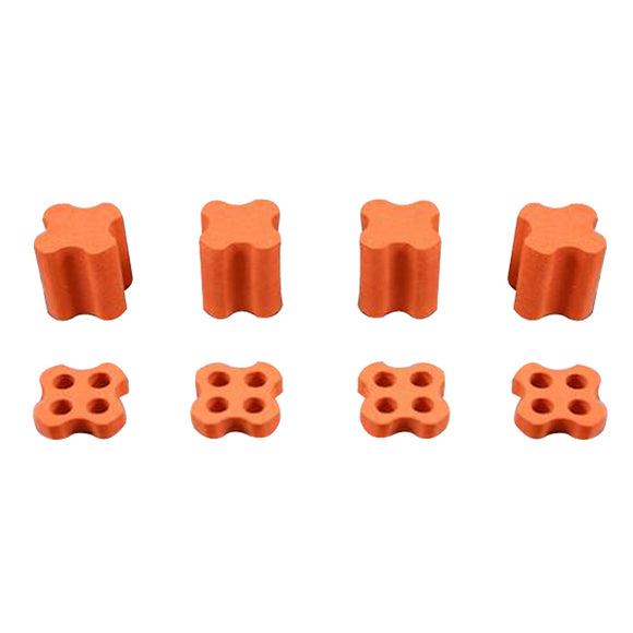 8 PCS EVA Sponge Vibaration Isolation Soft Mount for 1102-1106 Motor for RC Multirotor FPV Racing Drone