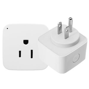 LUSRTEON AC110-220V US Plug WIFI LED Smart Socket Converter Works with Amazon Alexa Voice Control