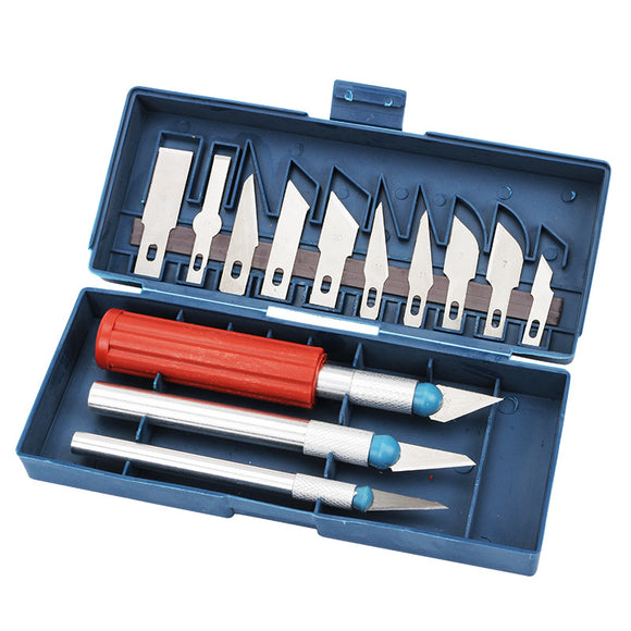13PCS Aluminum Alloy Print Trimming Tool Clean-Up Kit For 3D Printer