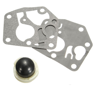 Carburetor Carb Primer Bulb & Diaphragm Gasket Kit For Briggs&Stratton 495770