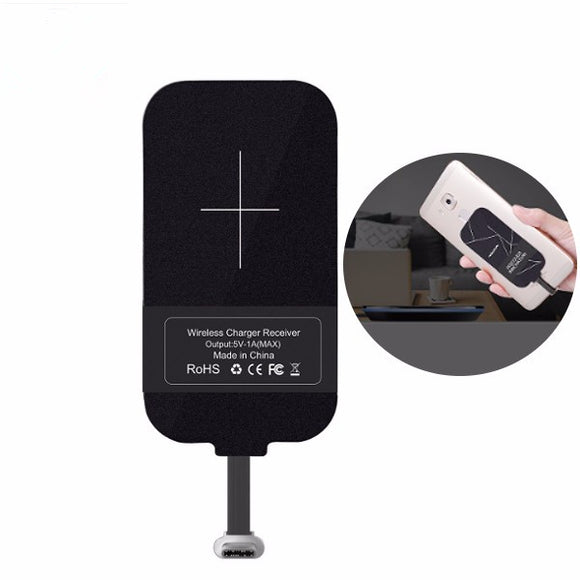 Nillkin 5V 1A Type-C Long USB Magic Tag Qi Wireless Charger Receiver for Huawei P9 Xiaomi 5