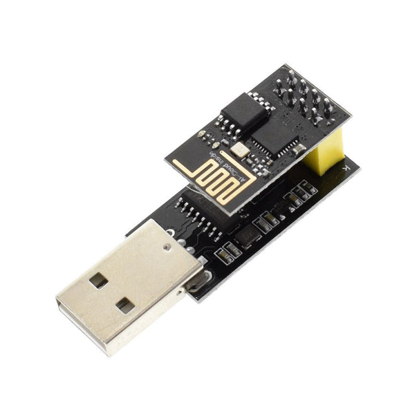 Geekcreit ESP8266 ESP01 WIFI Transceiver Wireless Module + USB To ESP8266 Serial Adapter Wireless WIFI Develoment Board