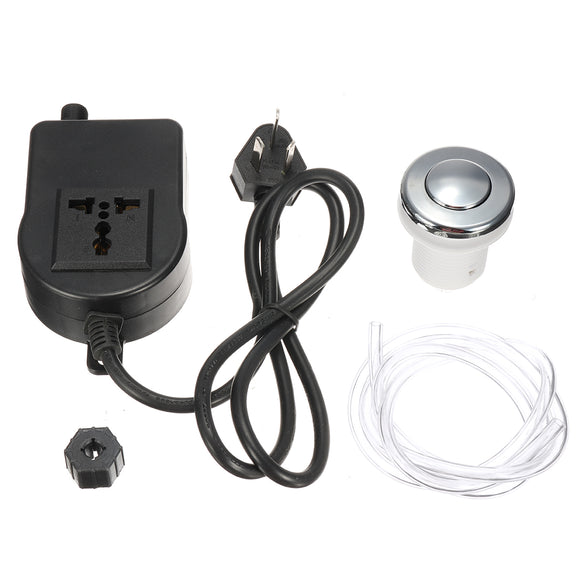 28/32/34mm Air Switch Push Button for Bath Tub Spa Massage Waste Garbage Disposal