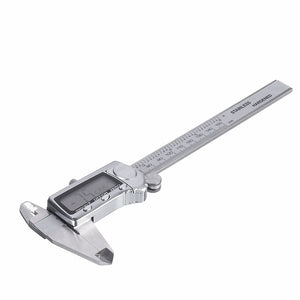 150mm Stainless Steel Digital Caliper Fraction /mm/ Inch High Precision Large LCD Digital Display Vernier Caliper