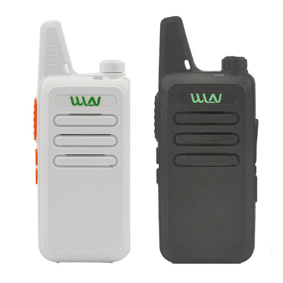 WLN KD-C1 Mini UHF 400-470 MHz Handheld Transceiver Two Way Ham Radio HF Communicator Walkie Talkie