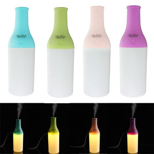 Mini Bottle Delicate Ultrasonic Home Office Aromatherapy USB Lamp LED Humidifier Mist Air
