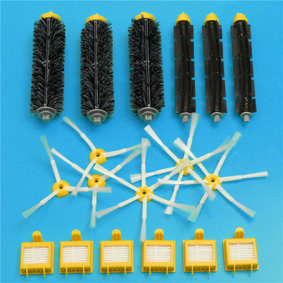18pcs Filters and Brushes Kit Replacement Vacuum Part for Irobot Roomba 700 Series Vacuum Cleaner