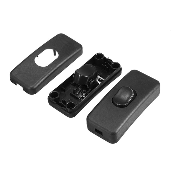 30pcs 250V 2A 303 Switch Halfway Rocker Push Button Switch High Quality Momentary Switch