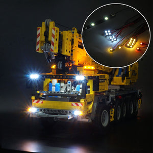 DIY LED Light Lighting Kit ONLY For LEGO 42009 Technic Series Mobile Crane MK II Car Bricks Toys