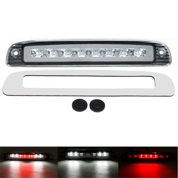 Rear LED Third High Brake Stop Light Red White Lamp For Dodge Dakota 1997-2010