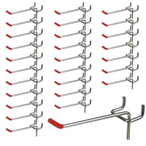25pcs  100mm Pedboard Hook Board Wall Retail Display Shop Peg Slat Walling