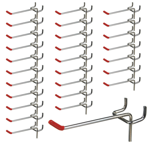 25pcs  100mm Pedboard Hook Board Wall Retail Display Shop Peg Slat Walling