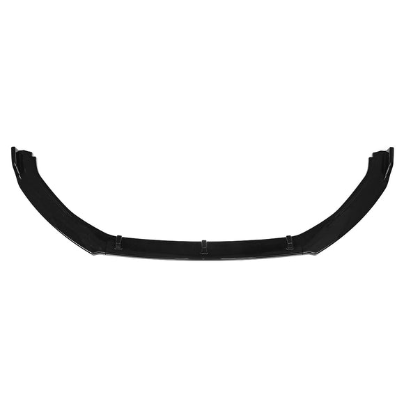 Glossy Black Front Bumper Lip Spoiler Trim 3PCS For VW Golf MK7 MK7.5 2014-2017