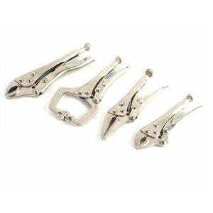 4PCS 6 Inch Cutting Pliers Ground Mouth Straight Jaw Lock Clamp Hand Craftsman Tools Kit Locking Cutting Pliers