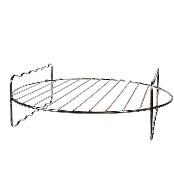 8pcs 9 Inch Non-stick Air Fryer Accessories Cake Pizza BBQ Roast Barbecue Baking Pan