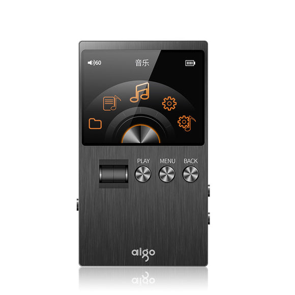 Aigo M6 Plus DSD265 HIFI Loessless MP3 Music Player with Roller Support 128GB TF Card