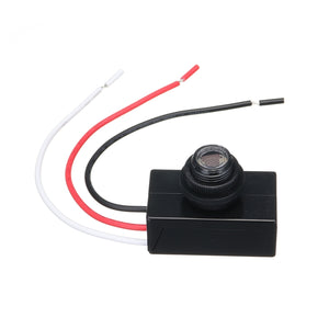 3pcs AC 80V-277V 110V 220V Photoelectric Switch Photocell Dusk To Dawn Automatic Lamp Switch Sensor