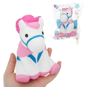 Horse Squishy 12*9 CM Slow Rising With Packaging Collection Gift Soft Toy