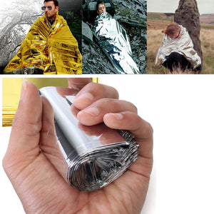 Outdoor Emergency Blanket Tent Sleeping Bag Survival Rescue Camping Shelter Hike