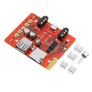 Stereo Digital Audio Amplifier Module Board Wireless Bluetooth Receiver USB Adapter Support TF AUX