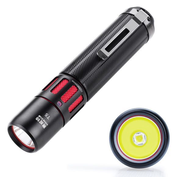 Civictor T5 XM-L2 U2 1000 Lumens 5Modes Switchable Tactical LED Flashlight 18650