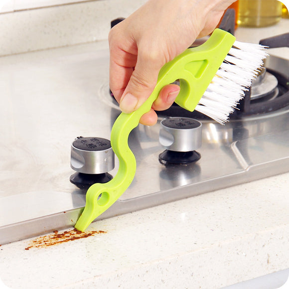 Honana CF-CT20 Hand-held Groove Gap Cleaning Tools Door Window Track Kitchen Cleaning Brushes