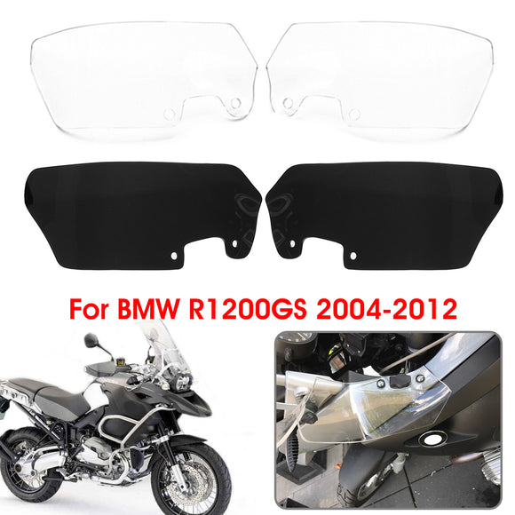 Motorcycle Wind Deflectors Scratch Resistant PMMA Set For BMW R1200GS 04-12