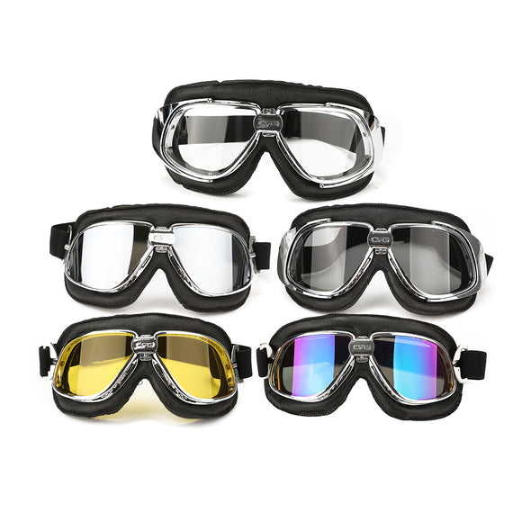 Motorcycle Goggles Motor Bike Flying Scooter Helmet Glasses Goggle Anti UV