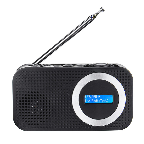 DAB Digital FM Radio bluetooth Speaker 3.5mm AUX Jack LCD Display Speaker