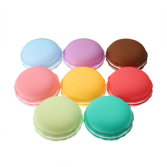 Candy Color Jewelry Box Multicolor Vivid Cake Shape Portable Ring Earrings Storage Box Gift Case