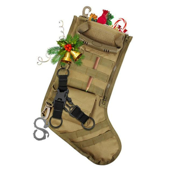 MOLLE Straps Tactical Stocking Dump Drop Pouch Military Hunting Magazine Christmas Storage Bag