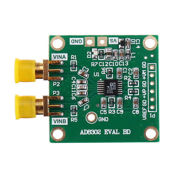 AD8302 Wideband Amplitude Phase Detection Impedance Analysis Module Amplifier Filter Mixer Loss and Phase Measurement