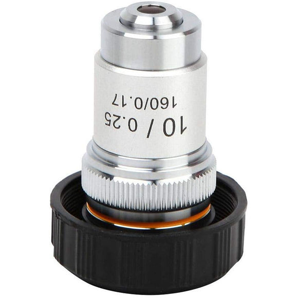 195 10X Microscope Objective Achromatic Professional Lens Microscope Eyepiece Microscope Accessories
