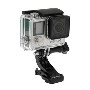 PULUZ 2pcs Black Vertical Surface J-Hook Buckle Mount for Gopro SJCAM Xiaomi Yi Action Camera
