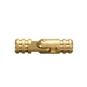 5mm x 25mm Pure Copper Brass Wine Jewelry Box Hidden Invisible Concealed Barrel Hinge