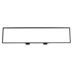 Universal 30CM Wide Flat Interior Clip On Rear View Clear Glass Mirror