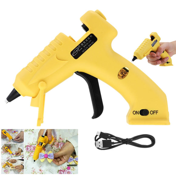 NL-220 8W Cordless Hot Melt Glue Heater Car Repair Graft DIY Tool USB Rechargeable Li-ion Battery Charging Lightweight