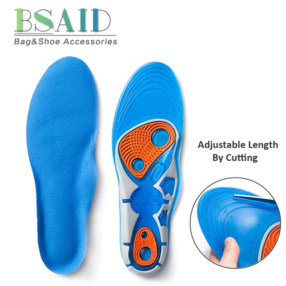 Silicon Gel Insole High Quality Foot Care for Plantar Heel Spur Running Sport Insoles Shock Absorption Pads