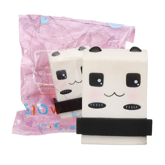 Panda Milkshake Squishy 10*9CM Slow Rising Soft Toy Gift Collection With Packaging