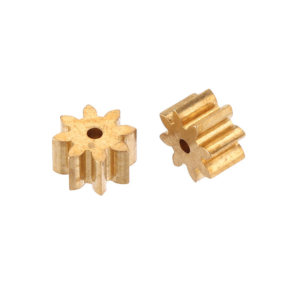 2PCS WLtoys V911S RC Helicopter Parts Steel Motor Gear