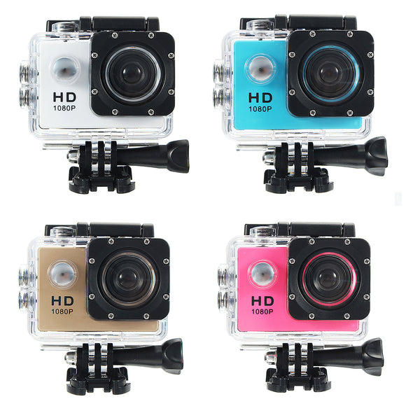 140 Sport Video Camera Full HD Action Waterproof Camcorder DV DVR 2.0 LCD